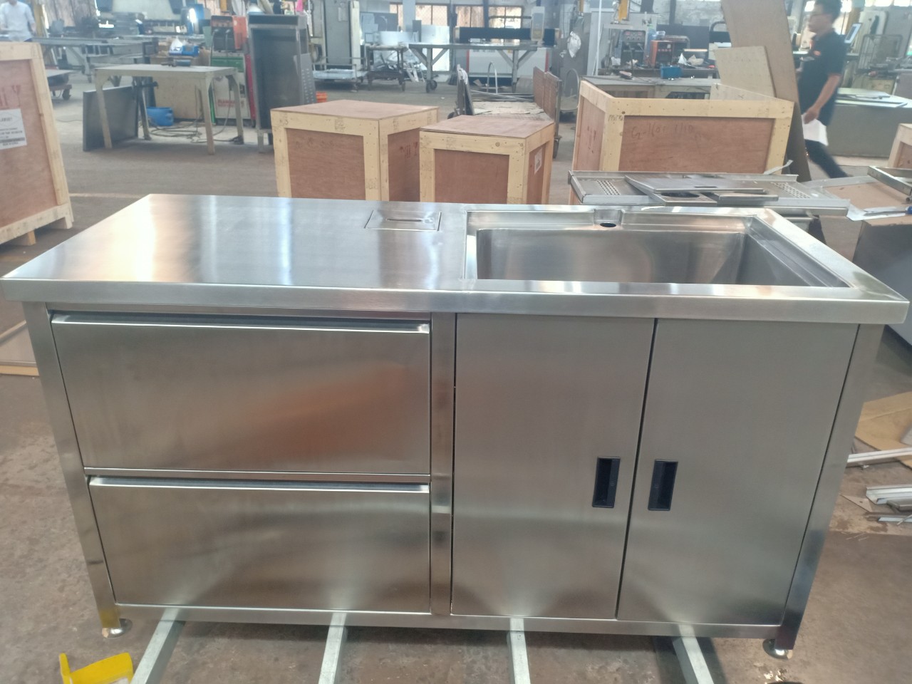 医用sus304洗手柜